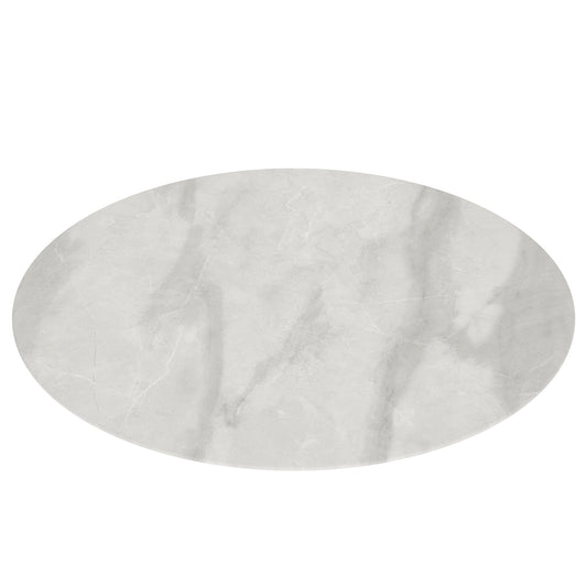 28"Inch Round Tempered Glass Table Top with marble design,DIY Replacement&Cover Desktop,Gray Dining Tabletop,Coffee Tabletop,Patio Tabletop,Suitable for Indoor & Outdoor