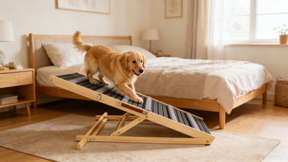 Small Dog Ramp for Sofa - 6 Adjustable Heights