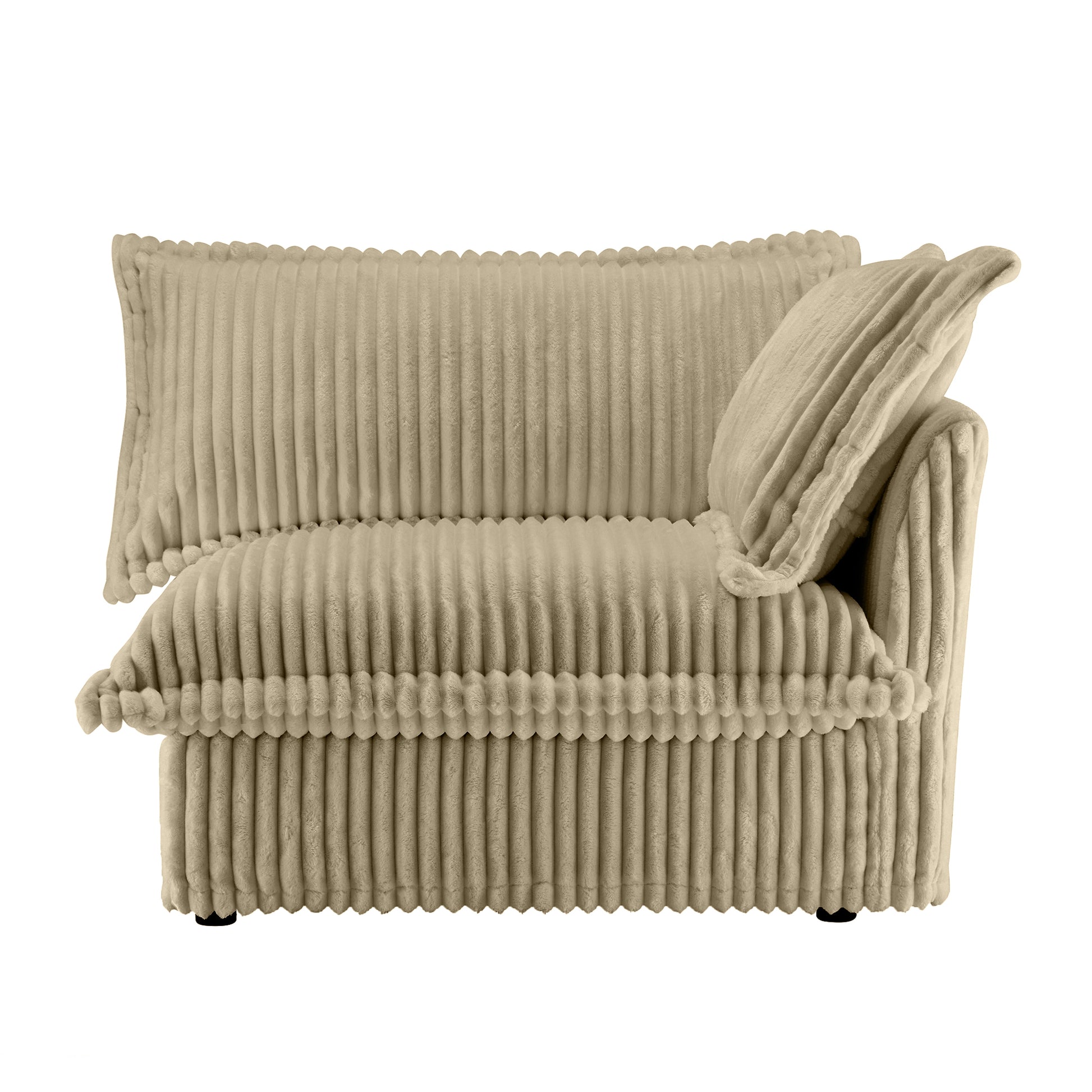 Koala sofa RSF W/1 Pillow -Camel