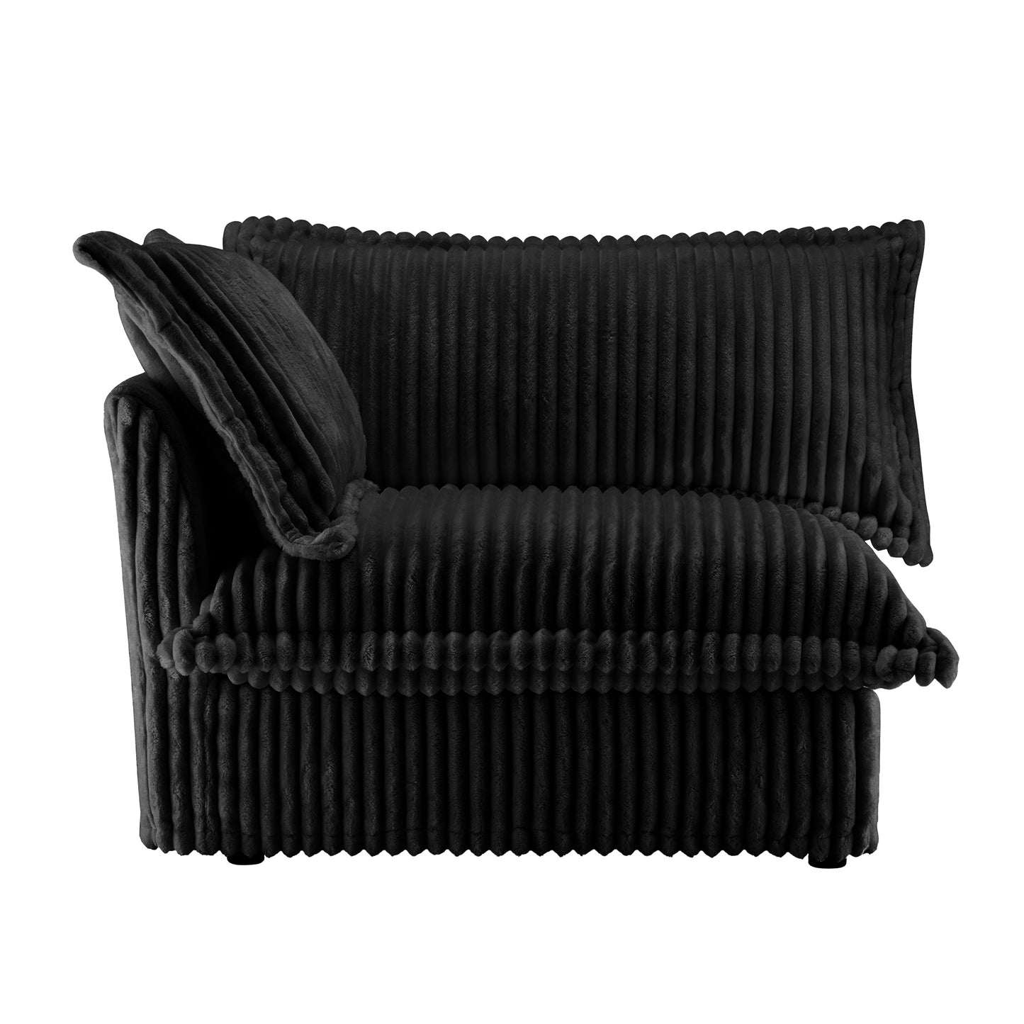 Koala Sofa LSF W/1 Pillow -Black