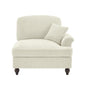 Sofa RSF Chenille W/1 Pillow -Beige