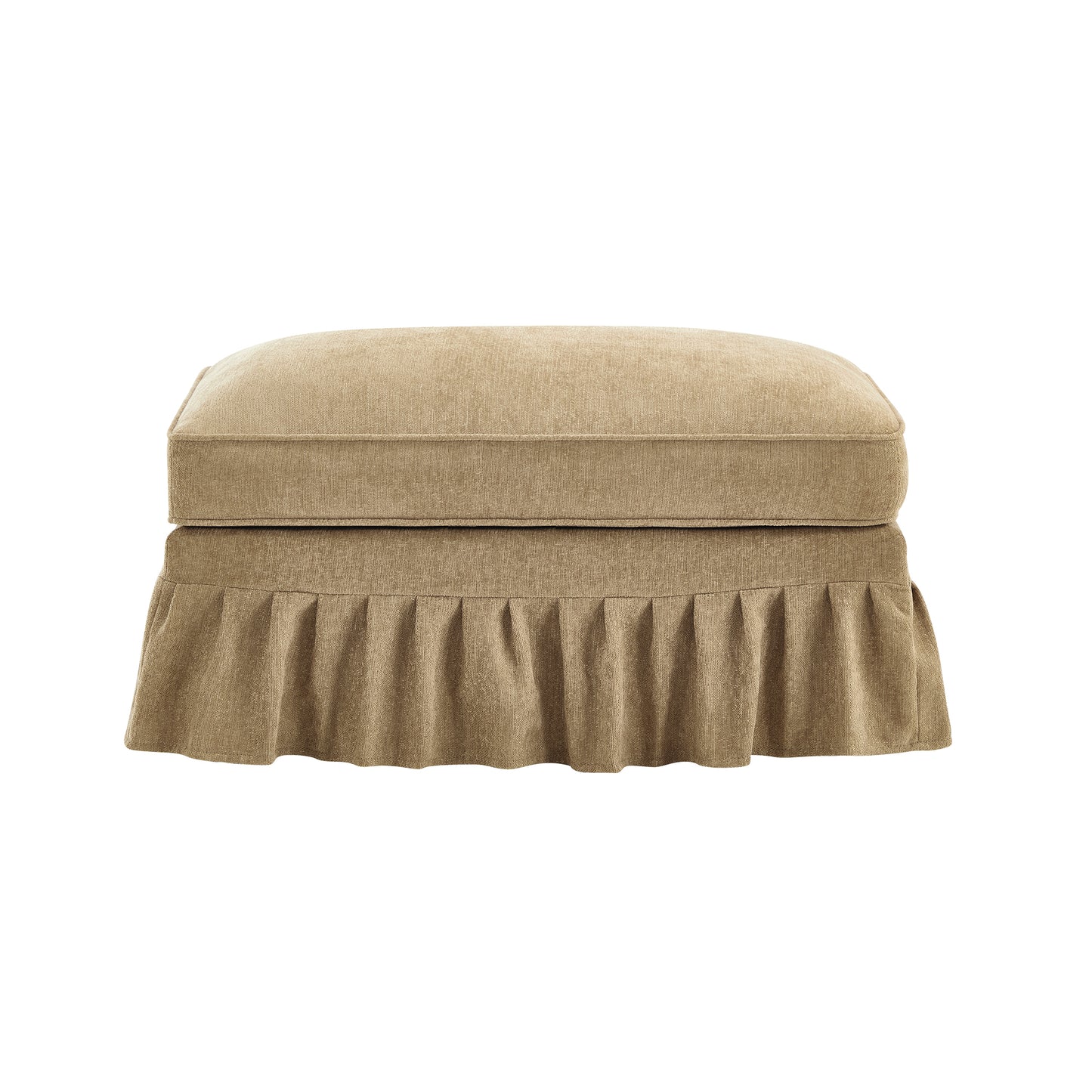 Ottoman Chenille -Light Coffee