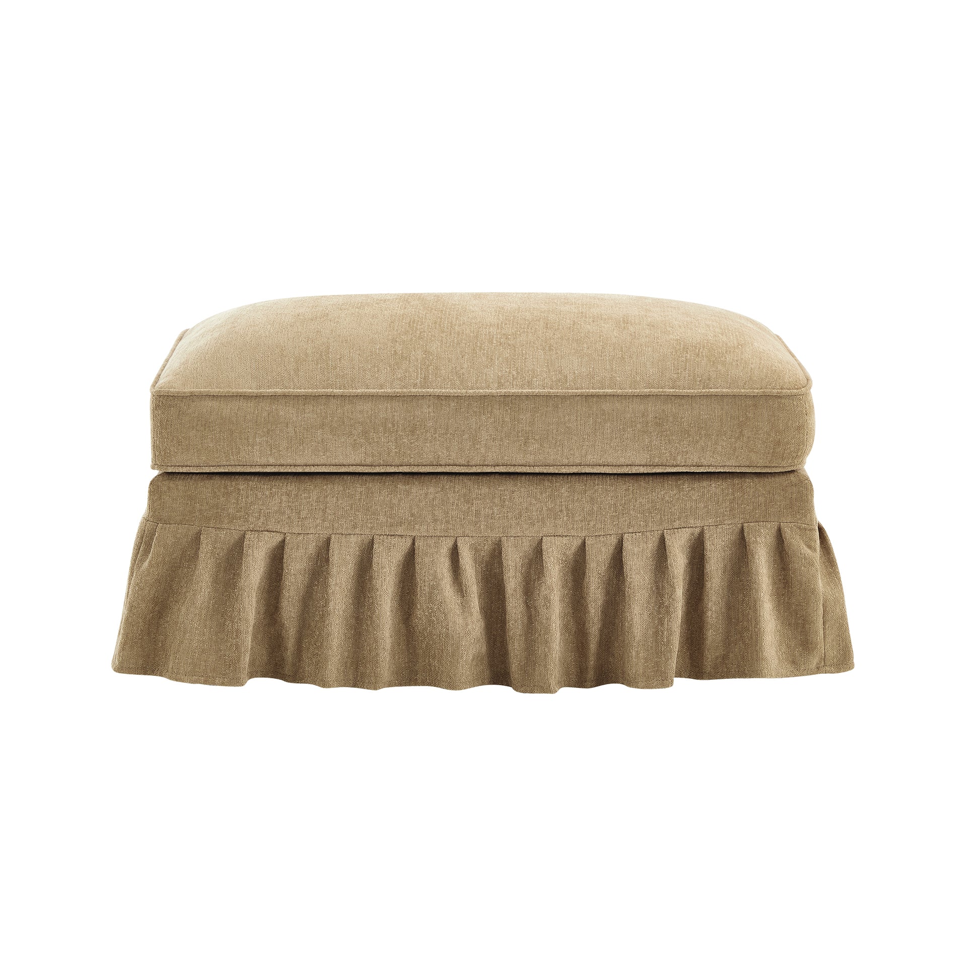 Ottoman Chenille -Light Coffee