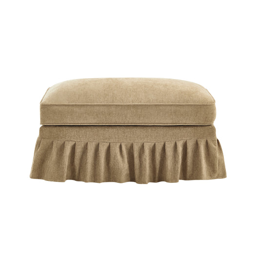 Ottoman Chenille -Light Coffee