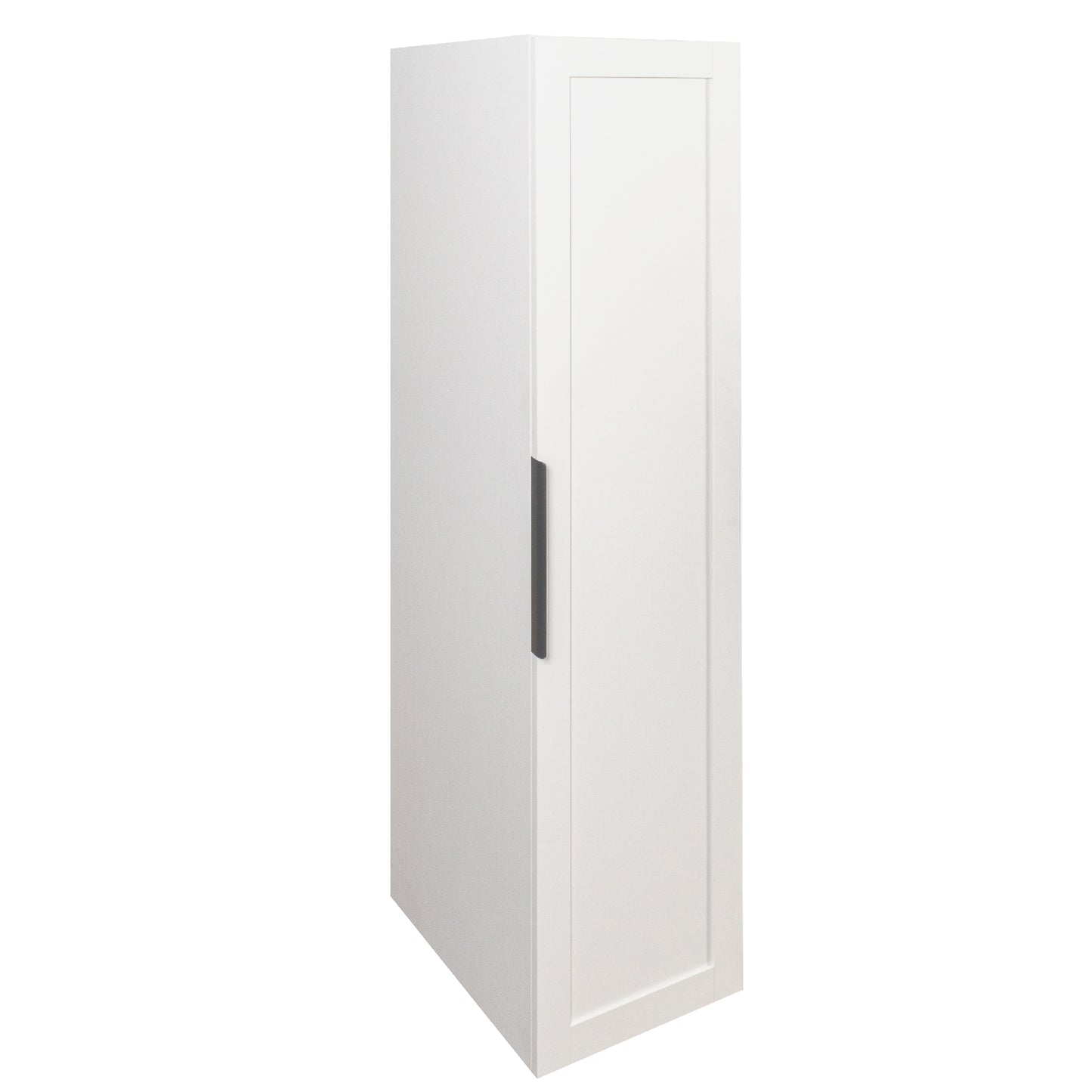 White Kitchen Pantry Cabinet - 5 Shelves Storage