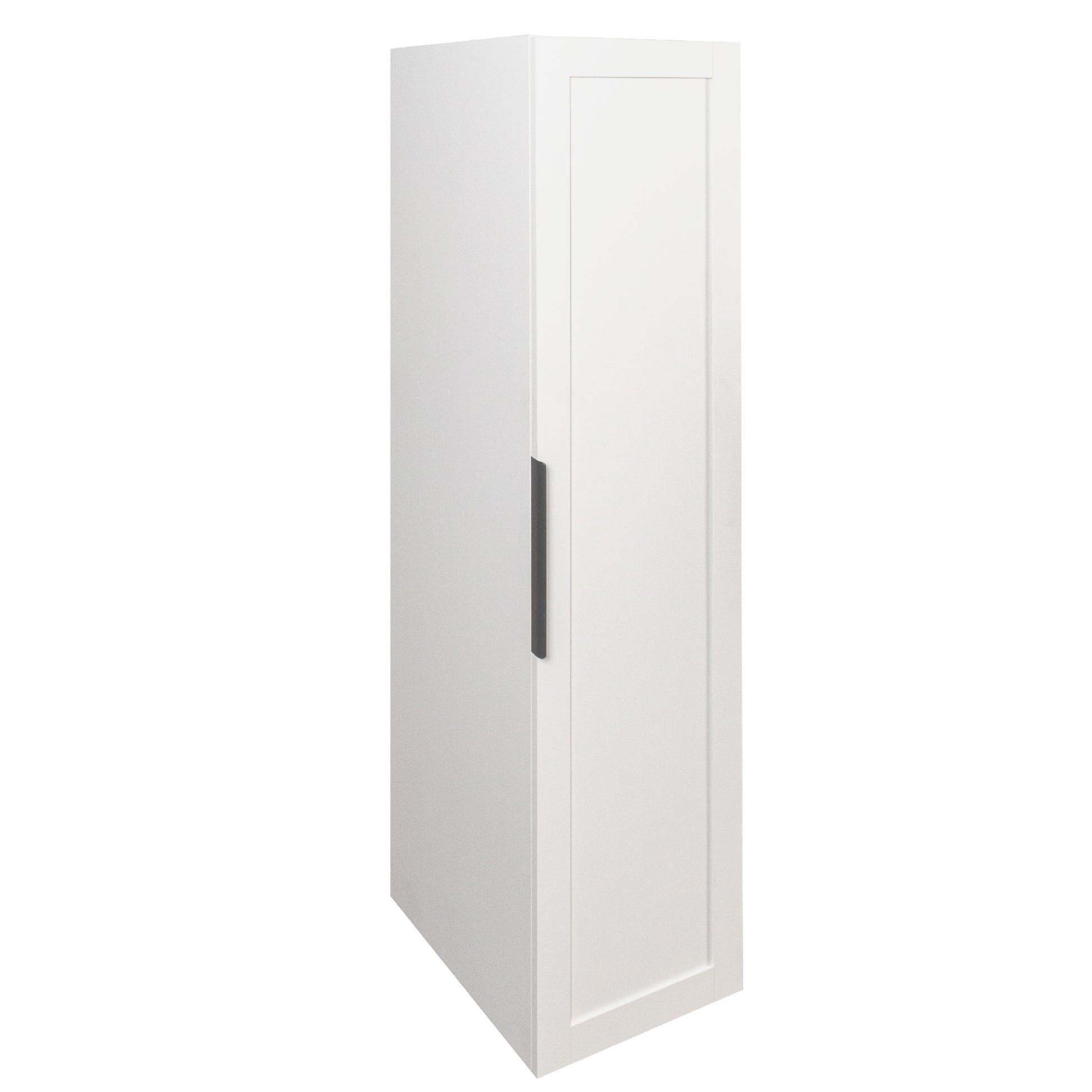 White Kitchen Pantry Cabinet - 5 Shelves Storage