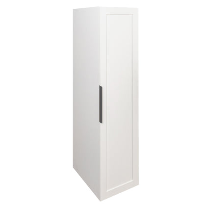 White Kitchen Pantry Cabinet - 5 Shelves Storage
