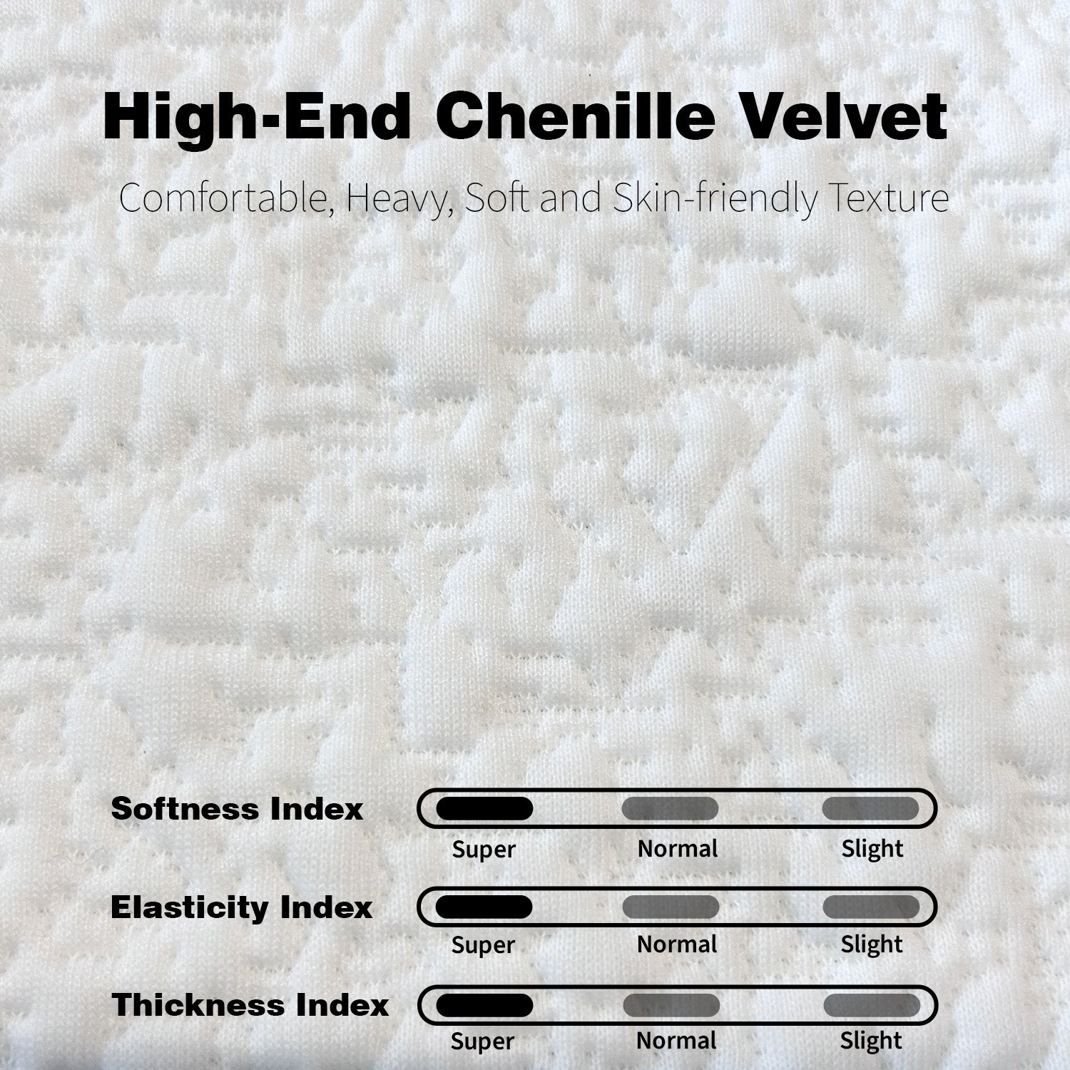 Creamy White Foam Sectional Sofa - 3 Seat Large Sofa