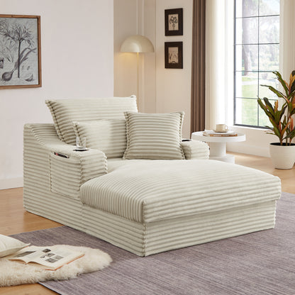 47.24 inch modern comfortable cushioned compression sofa with unique cushion design, lounge chair for living room, bedroom, apartment, office, camel