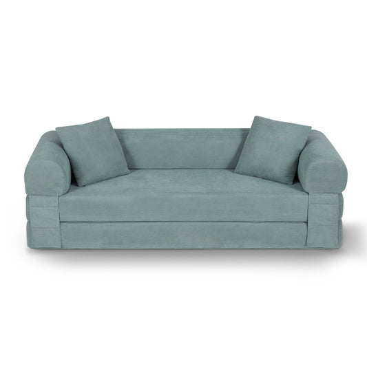Convertible Sofa Bed Couch,80 Inch Boneless Couches for Living Room,Folding Sleeper Sofa Bed Queen with Storage,Corduroy Flod Out Couch Compressed Couch in a Box