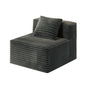 Single Sofa for Modular Sectional Sofa, High Density Memory Foam Couch Boneless Couch for Bedroom Living Room (Single Sofa)