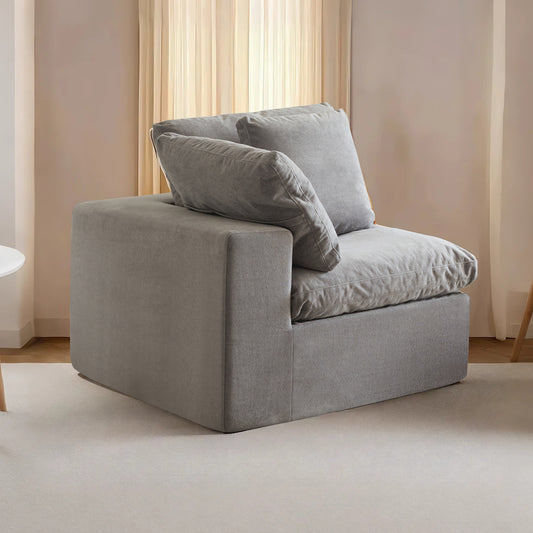 H-022-RIGHT ARMREST-K3207-19 Compressed Compression Sofa