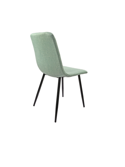 White Green Round Dining Table Set - 5 Piece Kitchen Table