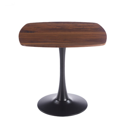 Mid-Century Dining Table Set - 4-6 People, Black MDF