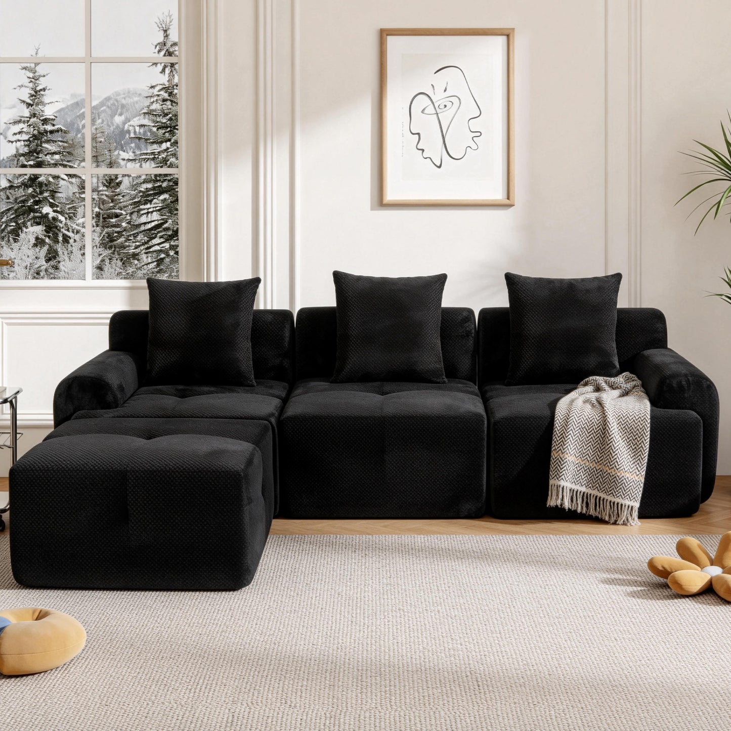 Sectional Cloud Sofa Couch