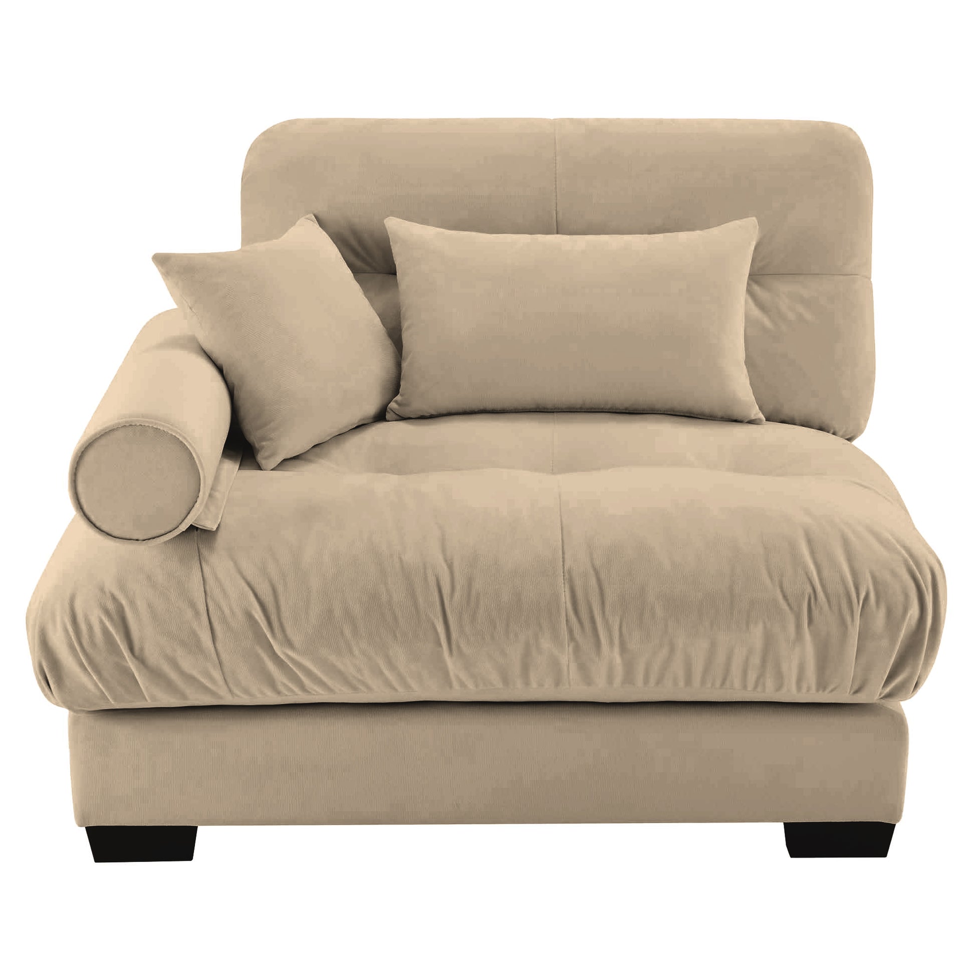 Milano Sofa LSF W/3 pillows - Beige