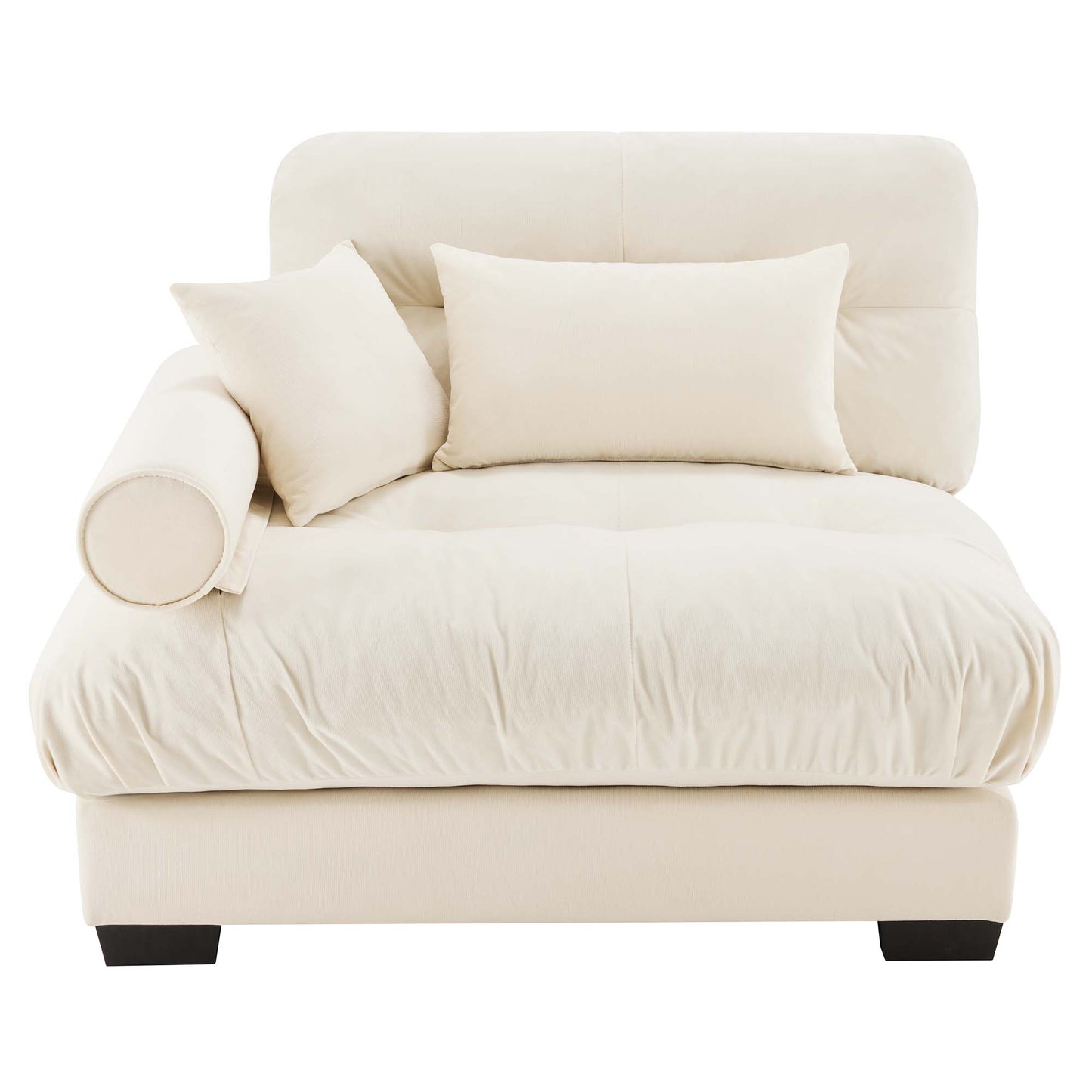 Milano Sofa LSF W/3 pillows - Cream