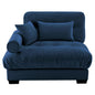Milano Sofa LSF W/3 pillows - blue