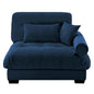 Milano Sofa RSF W/3 pillows - blue