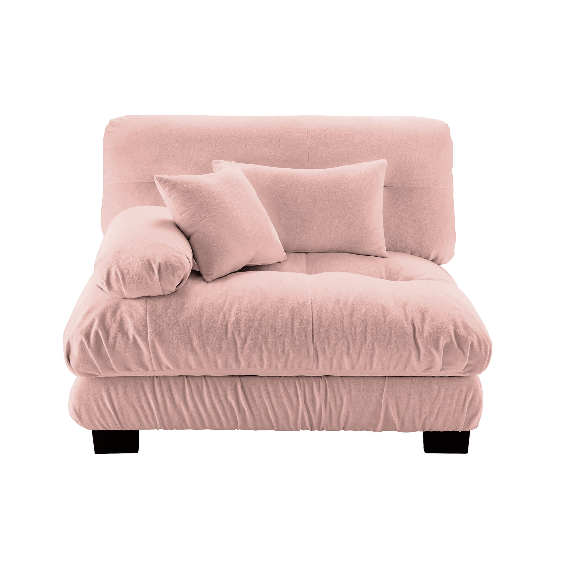 Pariss Sofa LSF W/2 pillows Pink