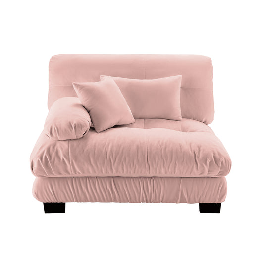 Pariss Sofa LSF W/2 pillows Pink