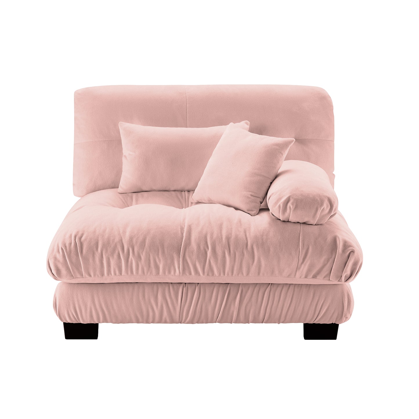 Pariss Sofa RSF W/2 pillows - Pink