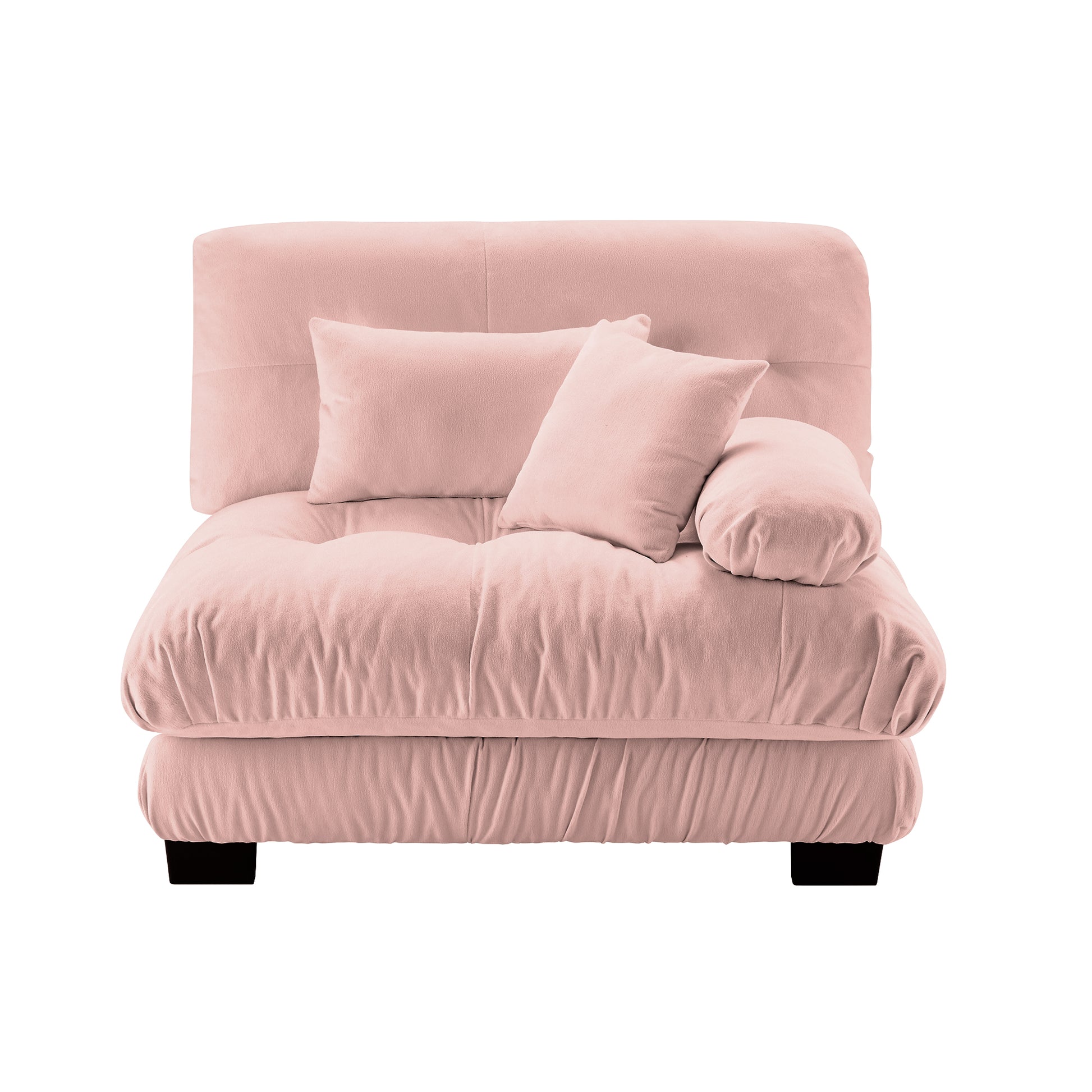 Pariss Sofa RSF W/2 pillows - Pink