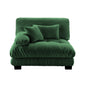 27 Sofa LSF W/2 pillows -Green