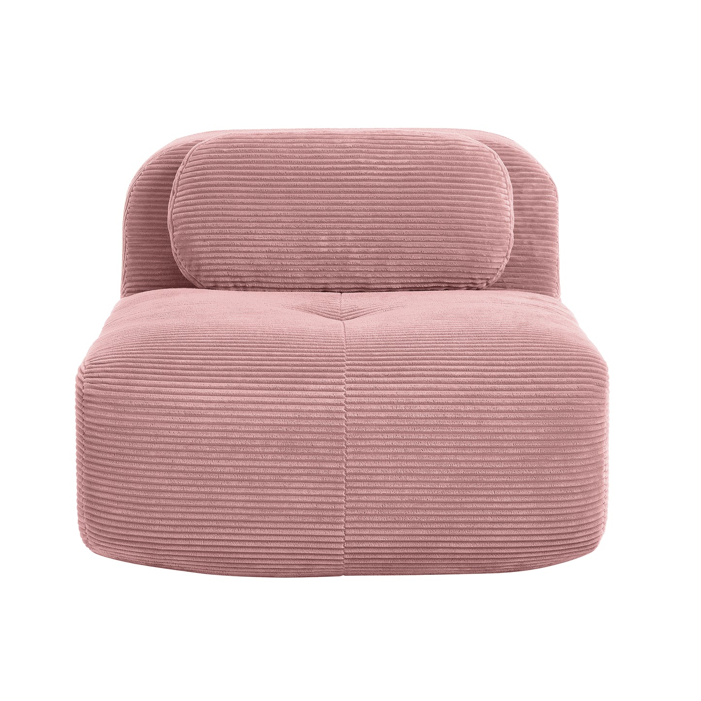 Hamlet LSF&RSF Corner Sofa W/Pillows Corduroy-Pink
