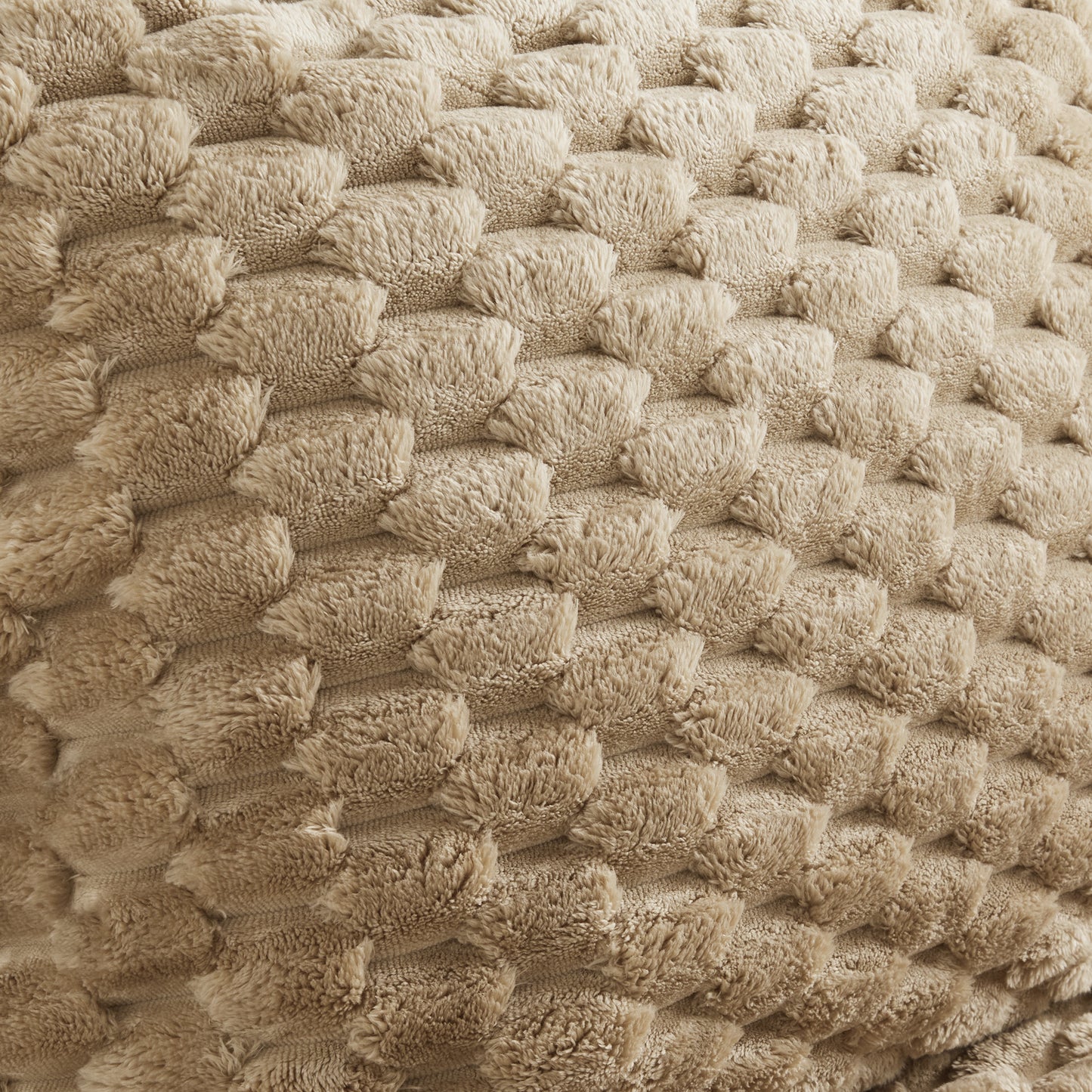 Light Camel Modular Sofa - 1 Seat Flannelette for Living Room