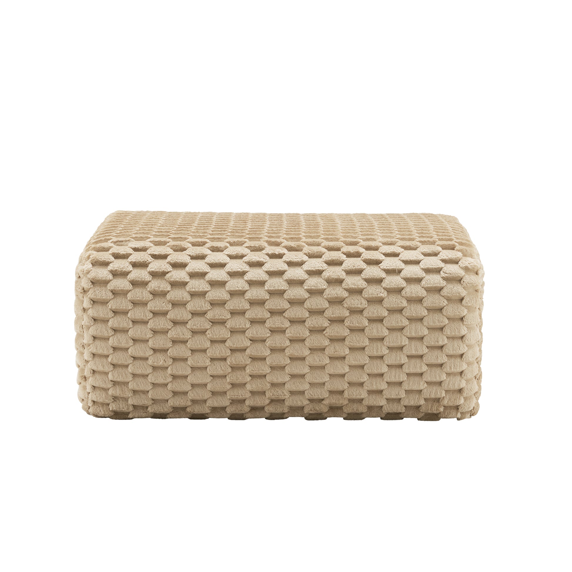 Ottoman Flannelette Fabric-Light Camel
