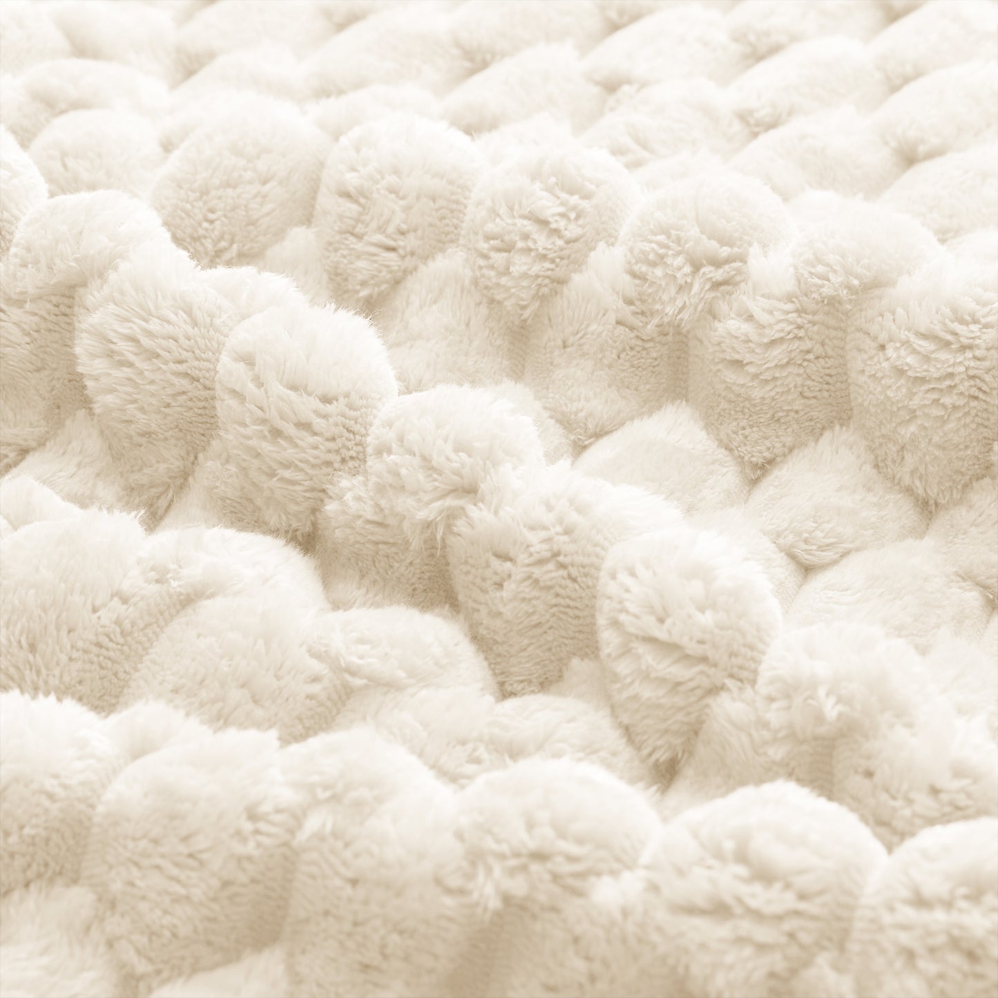 White Modular Sofa - 1 Seat Flannelette Sectional