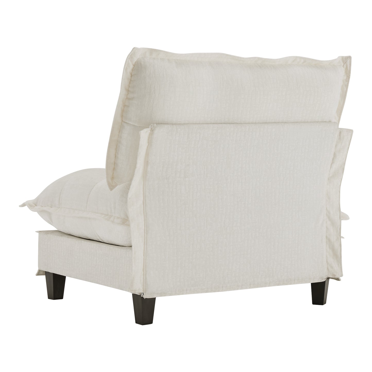 Beige Chenille Modular Sofa - 1 Seat, Flexible Design for Living Room
