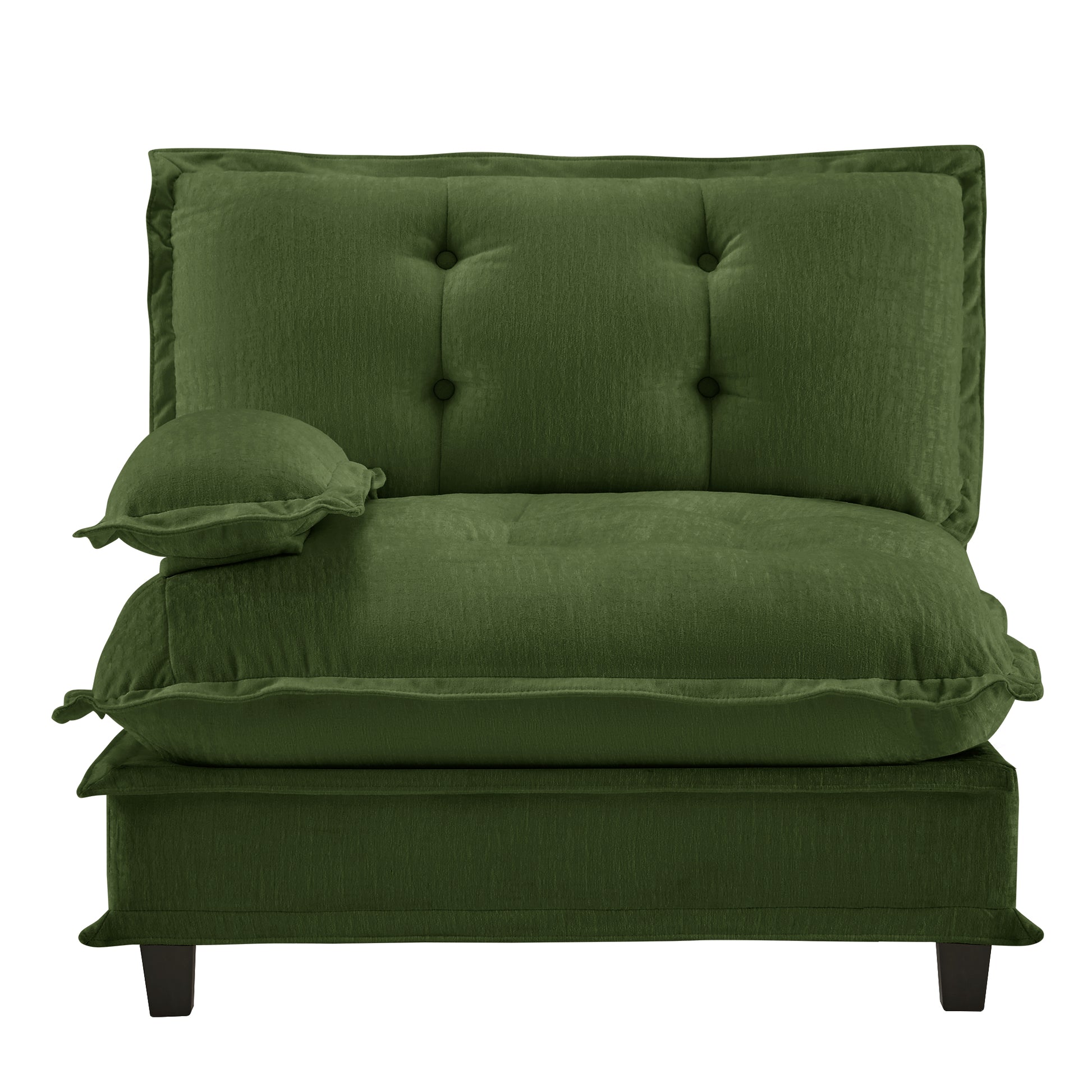 73 LSF Sofa Chenille- Green