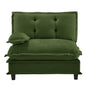 73 LSF Sofa Chenille- Green