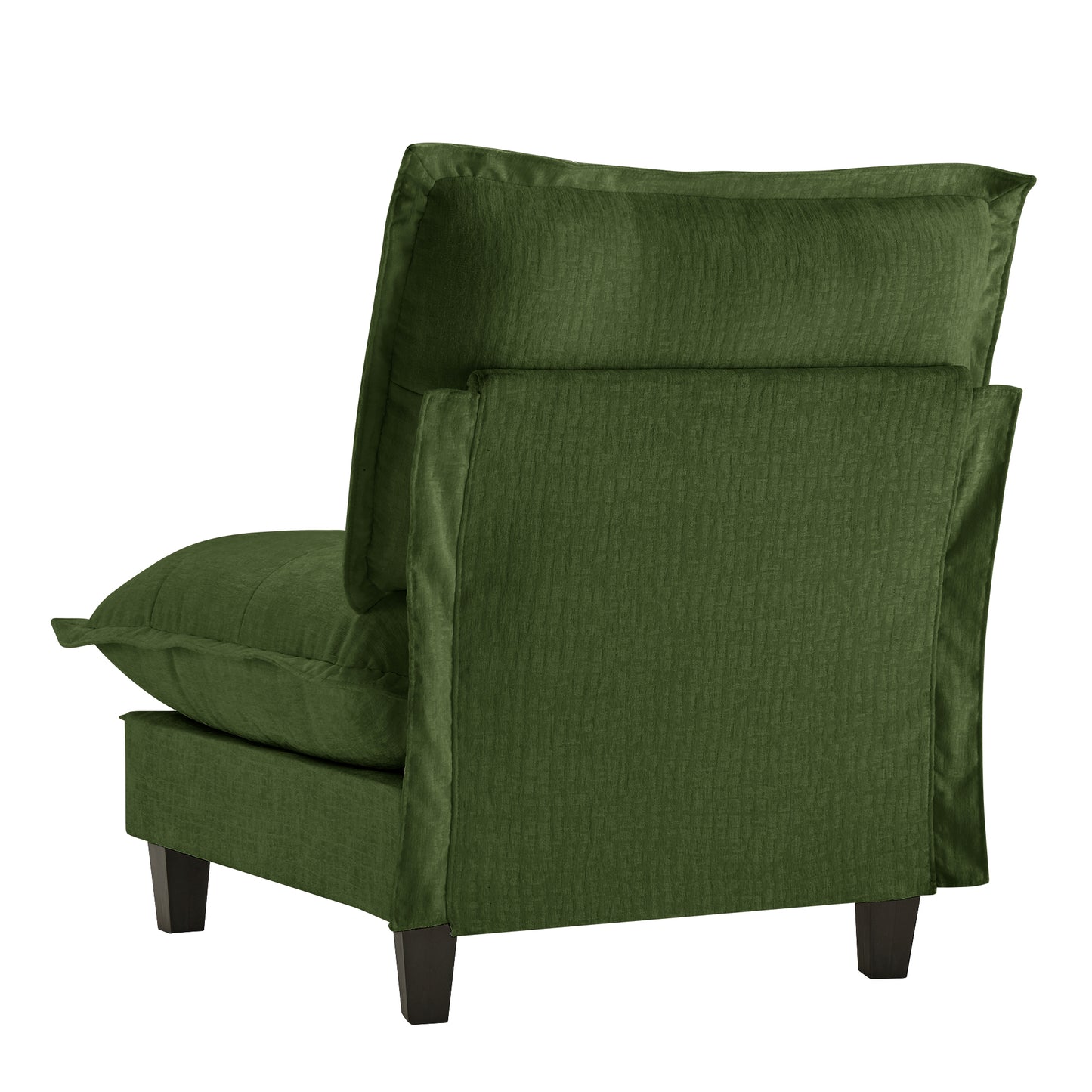 Green Chenille 3-Seat Sofa - 30.71" L for Living Room