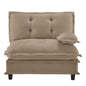 73 RSF Sofa Chenille- Light Brown