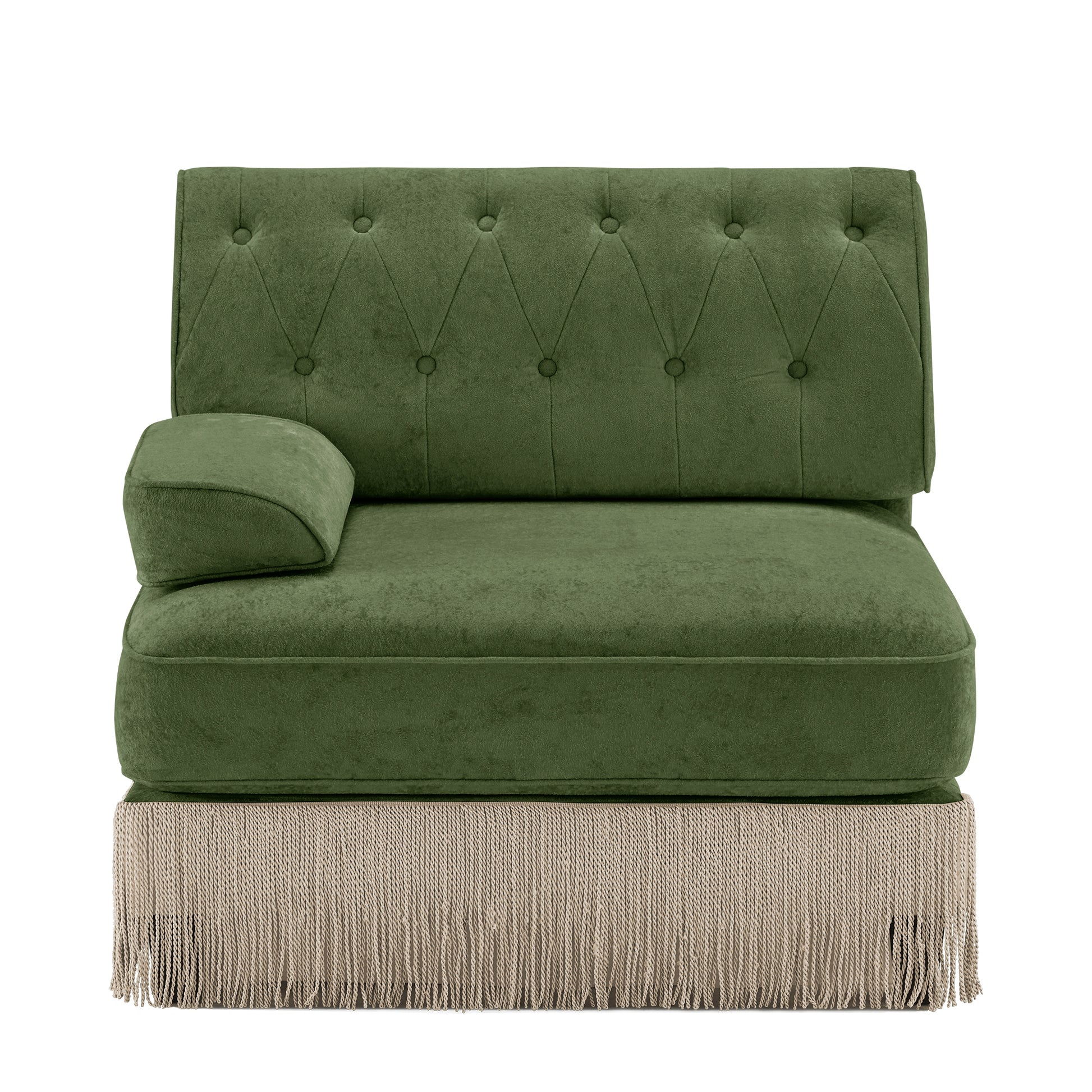 Sofa LSF Velvet -Green