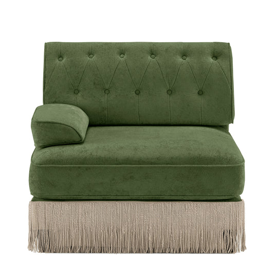 Sofa LSF Velvet -Green