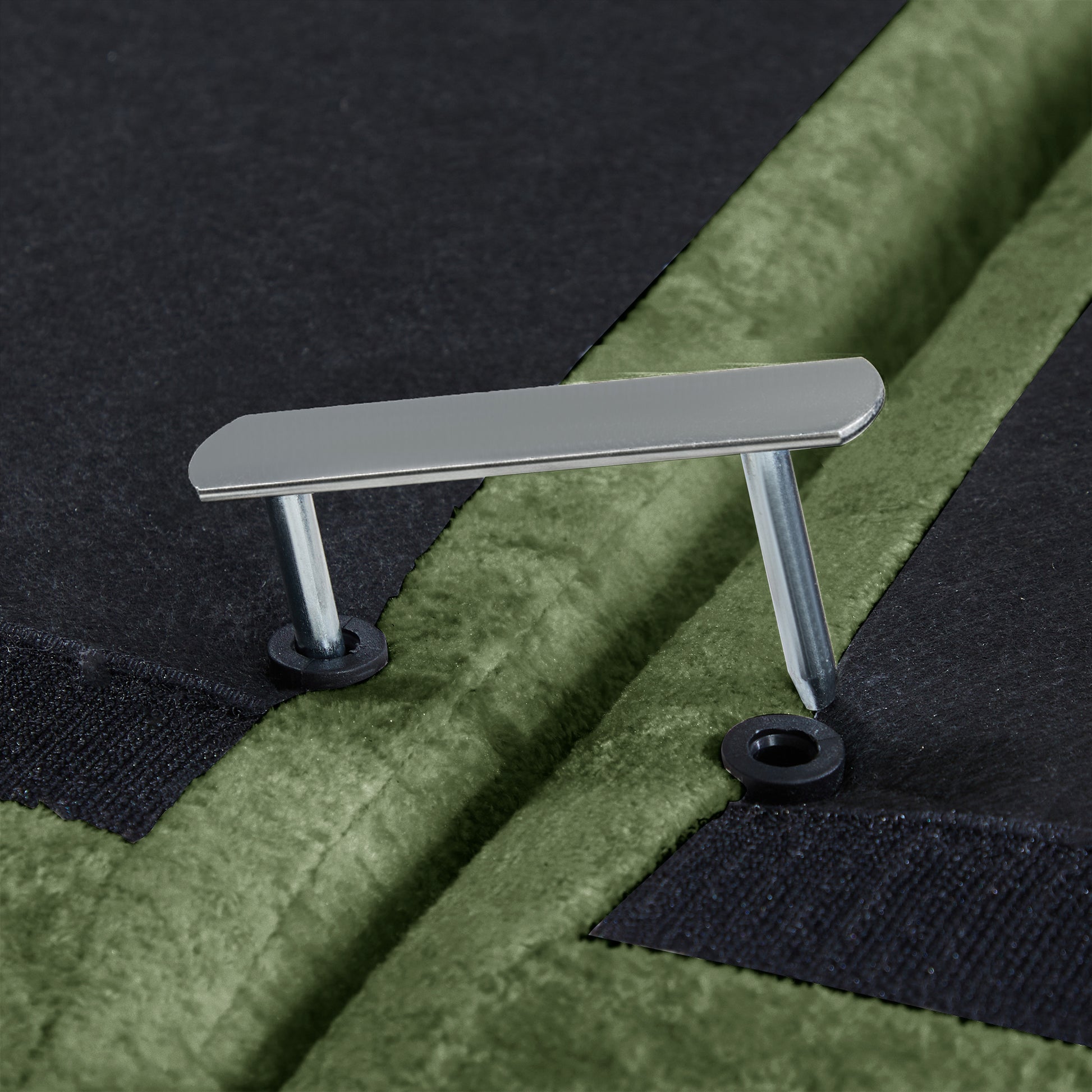 Modular Velvet Sofa - Green, 1 Seat