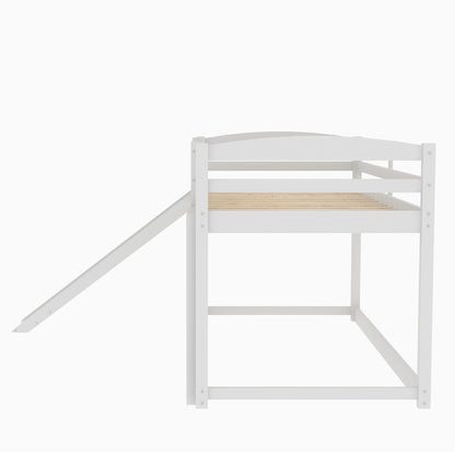 Twin Over Twin Bunk Bed - White Pine Frame