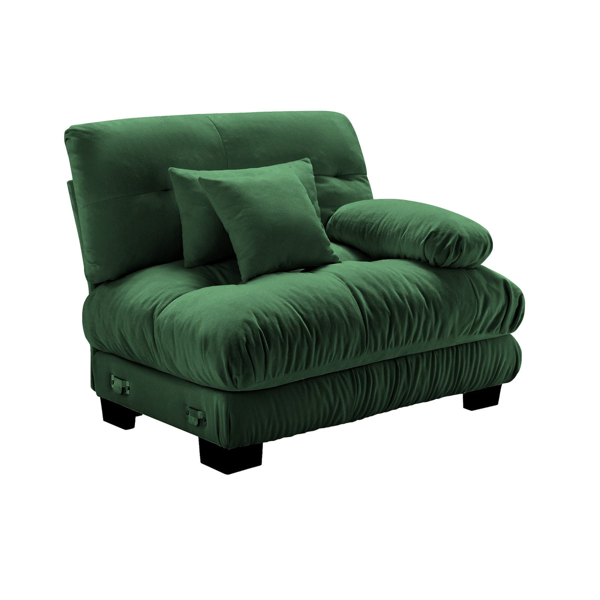 Green Chenille 1 Seat Sofa - 47.3" Sofa for Living Room