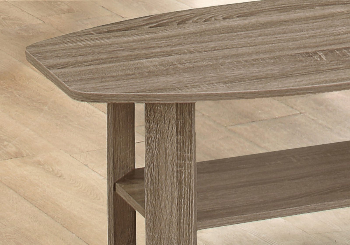 3 Piece Table Set - Taupe Coffee & End Tables