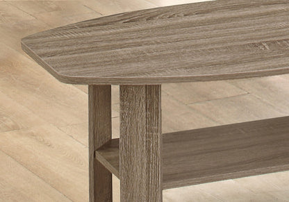 3 Piece Table Set - Taupe Coffee & End Tables