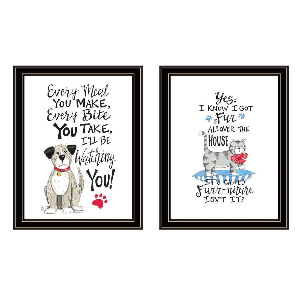 Wood & Paper Framed Wall Art - Multicolor Dcor