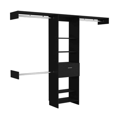 Black Dresser with 5 Shelves - Storage & Style