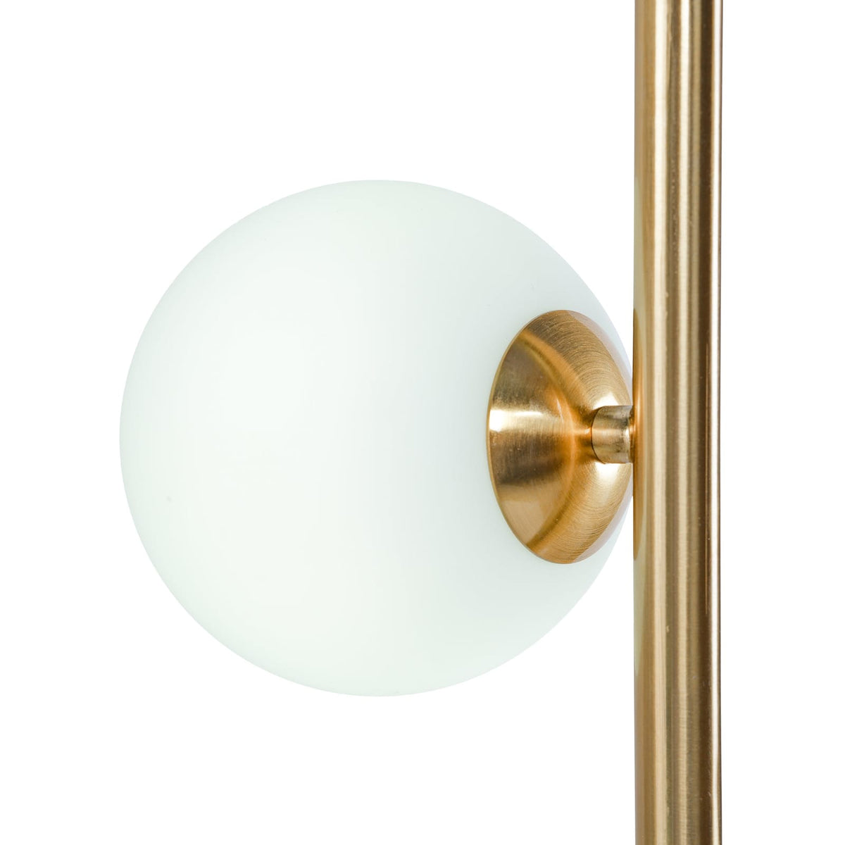 Gold Metal Floor Lamp for Bedroom and Study Lighting