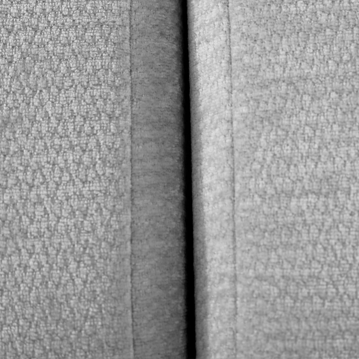 122" Grey L-Shaped Sectional Sofa - 4 Seats