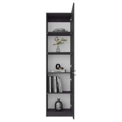 Modern Multicolor File Cabinet with Five Shelves for Office Storage