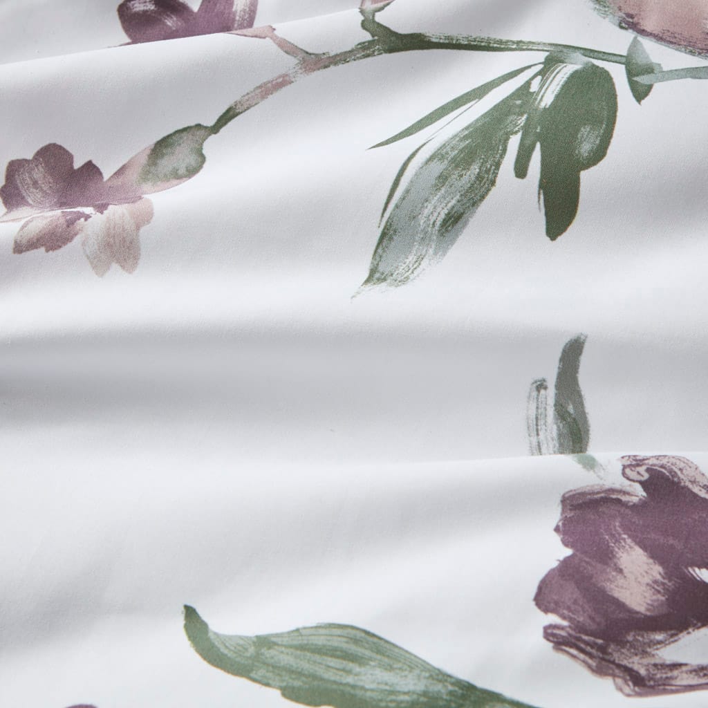 Twin Floral Comforter Set - Mauve Comfort & Style